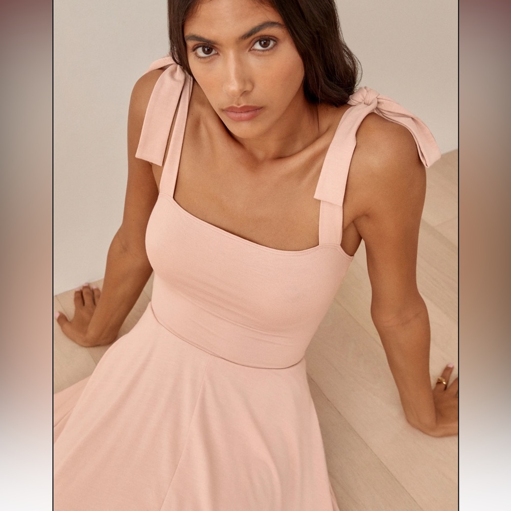 Reformation Edita knit dress